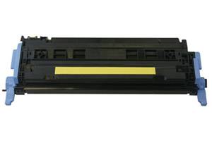 HP Q6002A Yellow Toner Cartridge LaserJet 1600 2600 2605 CM1015 CM1017