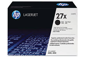 HP C4127X / 27X Original Toner Cartridge for LaserJet 4000 4050