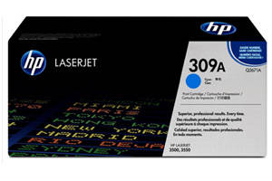 HP Q2671A 309A Original Cyan Toner for LaserJet 3500 3550