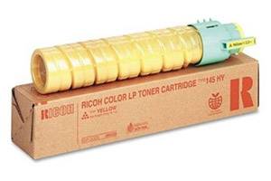 Ricoh 888309 Type 145 Original Yellow High Yield Toner Cartridge Aficio CL4000DN