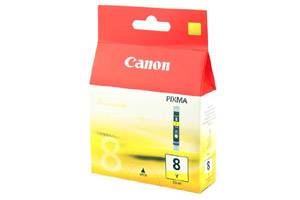 Canon CLI-8Y Original Yellow Ink Tank Pixma iP4200 iP4500 iP6600D MP600 MP800