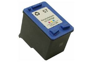 HP C6657AN (#57) Remanufactured Tri-Color Ink Cartridge