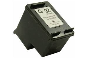HP C9362WN (#92) Black Remanufactured Ink Cartridge