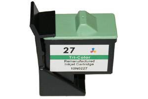 Lexmark 10N0227 (#27) Remanufactured Color Ink Cartridge for Z23 Z35 Z645 X1110 JetPrinter