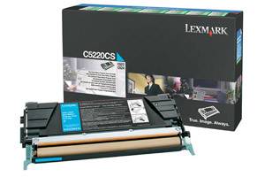 Lexmark C5220CS Original Cyan Toner Cartridge for C522 C524 C530 C532 C534 Color