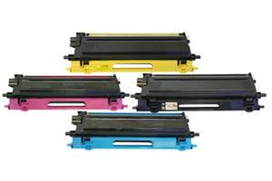 Brother TN-115 Black & Color Hi-Yield Toner Cartridge Combo Set
