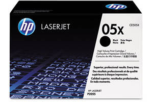 HP CE505X Original High Yield Black Toner for LaserJet P2055