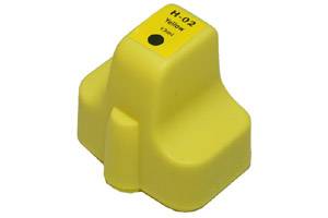 HP C8773WN (#02) Yellow Compatible Ink Cartridge w/ CHIP