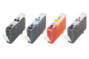 Canon BCI-6 Black & 3-Colors Combo Compatible Ink Tanks