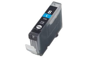 Canon CLI-8C Cyan Compatible Ink Tank w/ CHIP for Pixma iP4200 iP4500