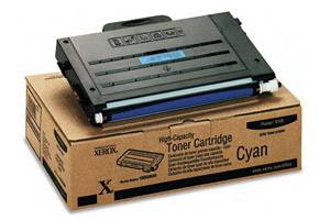 Xerox 106R00680 Cyan High Yield Original Toner Cartridge for Phaser 6100 Color