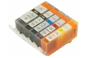 Canon PGI-220/CLI-221 5-Pack Combo Compatible Ink Tanks