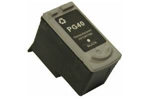 Canon PG-40 Remanufactured Black Ink Cartridge for Pixma iP1300 iP1600