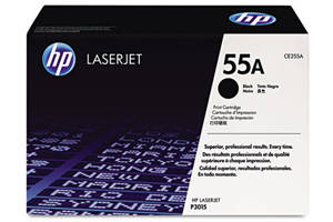 HP CE255A / 55A Original Toner Cartridge for LaserJet P3010 P3015