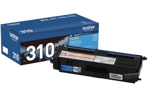 Brother TN-310 Cyan Original Toner Cartridge HL-4150 4570 printer