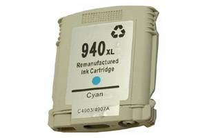 HP C4907AN (#940XL) Cyan High Yield Compatible Ink Cartridge