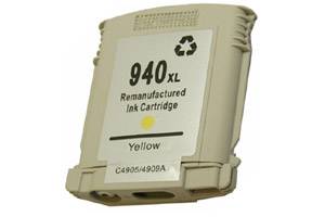 HP C4909AN (#940XL) Yellow High Yield Compatible Ink Cartridge