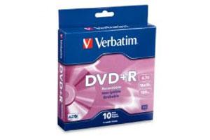 Verbatim 95032 16X 4.7GB DVD+R 10PK Spindle