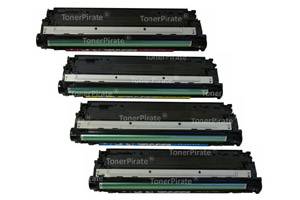 HP CE740A/41A/42A/43A Black Cyan Yellow Magenta Color Set - CP5225 Printer