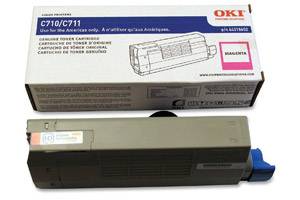 Okidata 44318602 Original Magenta Toner Cartridge for Okidata C711dn Color Printer