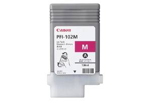 Canon PFI-102M Original Magenta Ink Cartridge imagePROGRAF iPF500 iPF600 iPF700