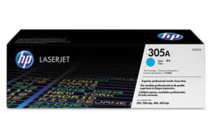 HP CE411A 305A Cyan Original Toner Cartridge LaserJet Pro 300 400