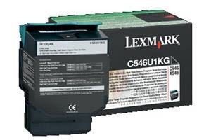 Lexmark C546U1KG Original Extra High Yield Black Toner Cartridge C544 X544 Color