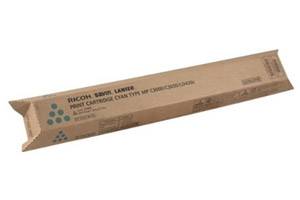 Ricoh 841341 Original Cyan Toner Cartridge for Aficio MPC2000 MPC2500 MPC3000 Copiers