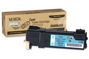 Xerox 106R01331 Original Cyan Toner Cartridge for Phaser 6125 Printer