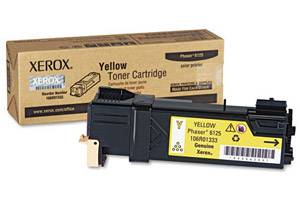 Xerox 106R01333 Original Yellow Toner Cartridge for Phaser 6125 Printer