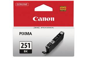 Canon CLI-251 Black Original Ink Cartridge for Pixma MG5420 MG6320 MX722