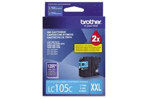 Brother LC105C Original Cyan Ink Cartridge for MFC-J4310DW J4410DW J4510DW