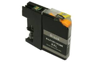 Brother LC107BK Black Compatible Ink Cartridge for MFC-J4310DW J4410DW