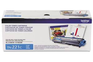 Brother TN-221 Cyan Original Toner Cartridge HL-3140CW 3170CDW
