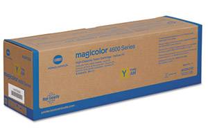 Minolta A0DK232 Yellow High Yield Original Toner Cartridge