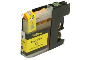 Brother LC103Y Yellow Compatible Ink Cartridge for MFC-J285 J450 J870