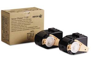 Xerox 106R02602 Original Cyan Dual Package Toner Cartridge for Phaser 7100 