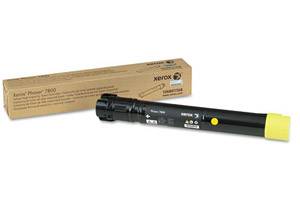 Xerox 106R01568 Original High Yield Yellow Toner Cartridge for Phaser 7800