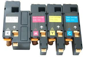 Dell Black & Color Compatible Toner Cartridge Combo Set for c1660w