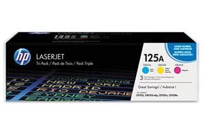 HP CE259A / 125A Original C/Y/M 3 Pack Color Toner Cartridge
