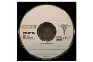 TDK CD-R80MST100M CD-R 48X 80Min 700MB Medical Grade Silver Thermal Printable 100PK