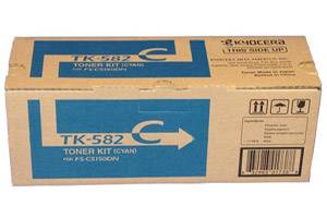 Kyocera Mita TK-582C Original Cyan Toner Cartridge for FS-C5150DN Ecosys P6021cdn