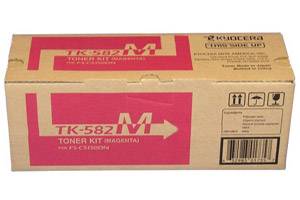Kyocera Mita TK-582M Original Magenta Toner Cartridge for FS-C5150DN Ecosys P6021cdn