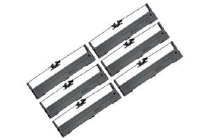 Epson S015337 Compatible Black Fabric Ribbon Cartridge for LQ-590 6/Pack