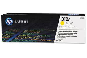 HP CF382A / 312A Original Yellow Toner for LaserJet M476nw/dn/dw