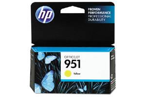 HP CN052AN (#951) Original Yellow Ink Cartridge OfficeJet 8100 8600