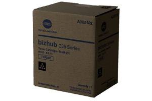 Konica Minolta A0X5132 TNP22K Original Black Toner for Bizhub C35