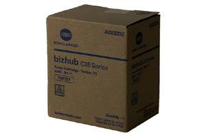 Konica Minolta A0X5232 TNP22Y Original Yellow Toner Bizhub C35