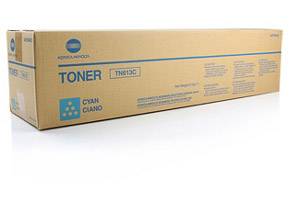 Konica Minolta A0TM430 TN-613C Original Cyan Toner Cartridge