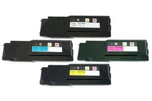Dell C2660 C2665dnf Black & Color Compatible Toner Cartridge Combo Set